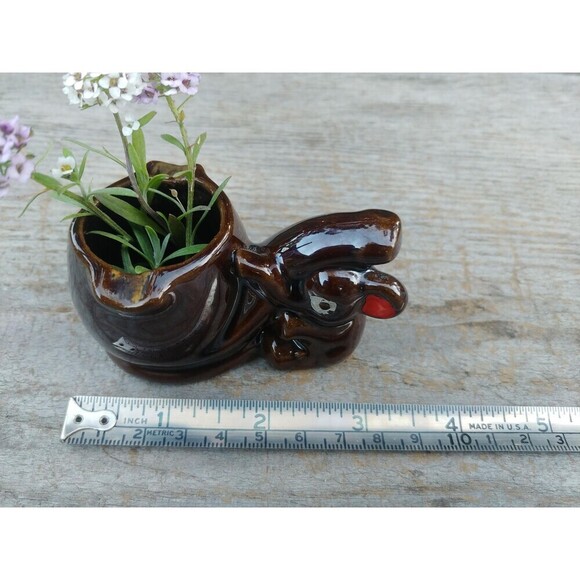 Vintage Ceramic Elephant Ashtray // Pipe Holder - Picture 10 of 10